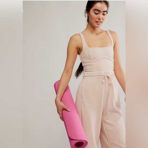 FREE PEOPLE Inbound Onsie- Cashmere - Picture 3 of 4